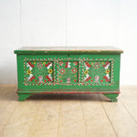 Green Transylvanian Marriage Chest