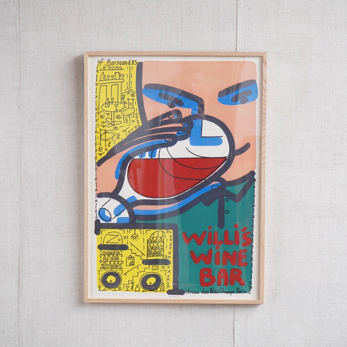 Willi's Wine Bar — Wine Posters from Willi's Wine Bar Paris
