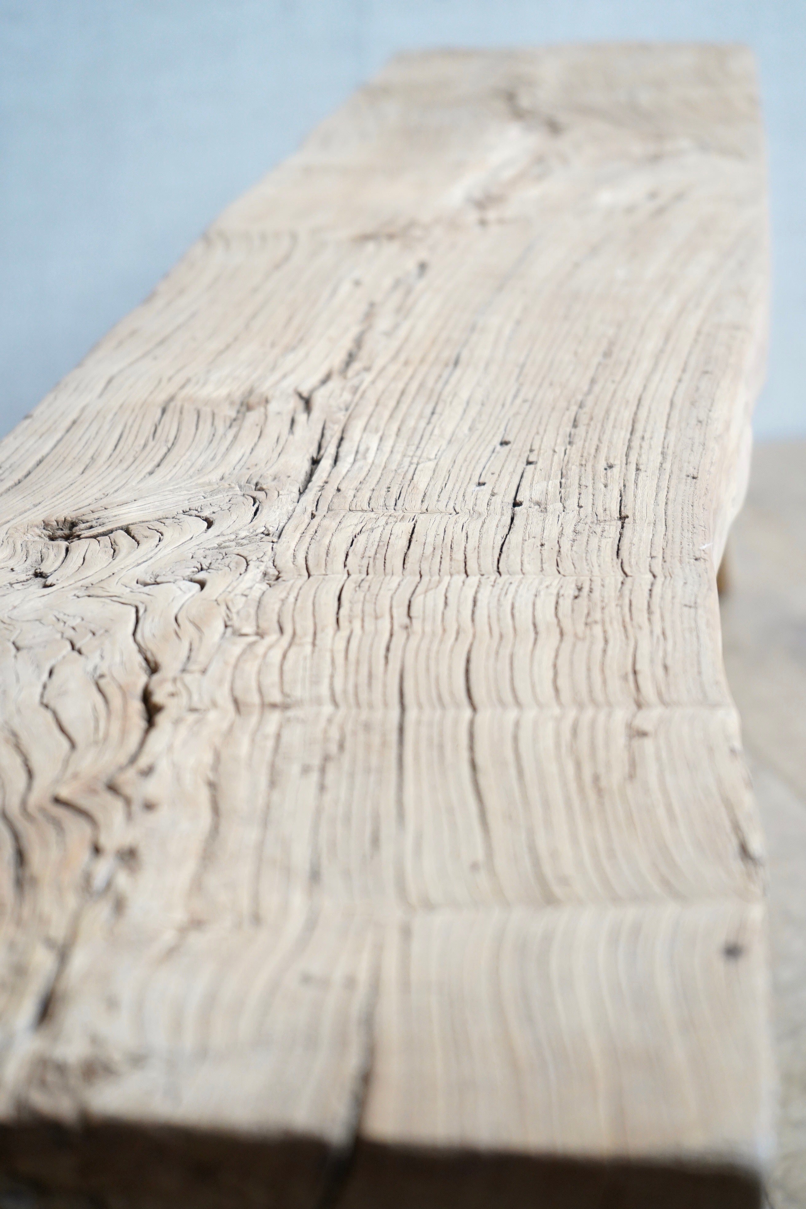 Chunky Elm Bench