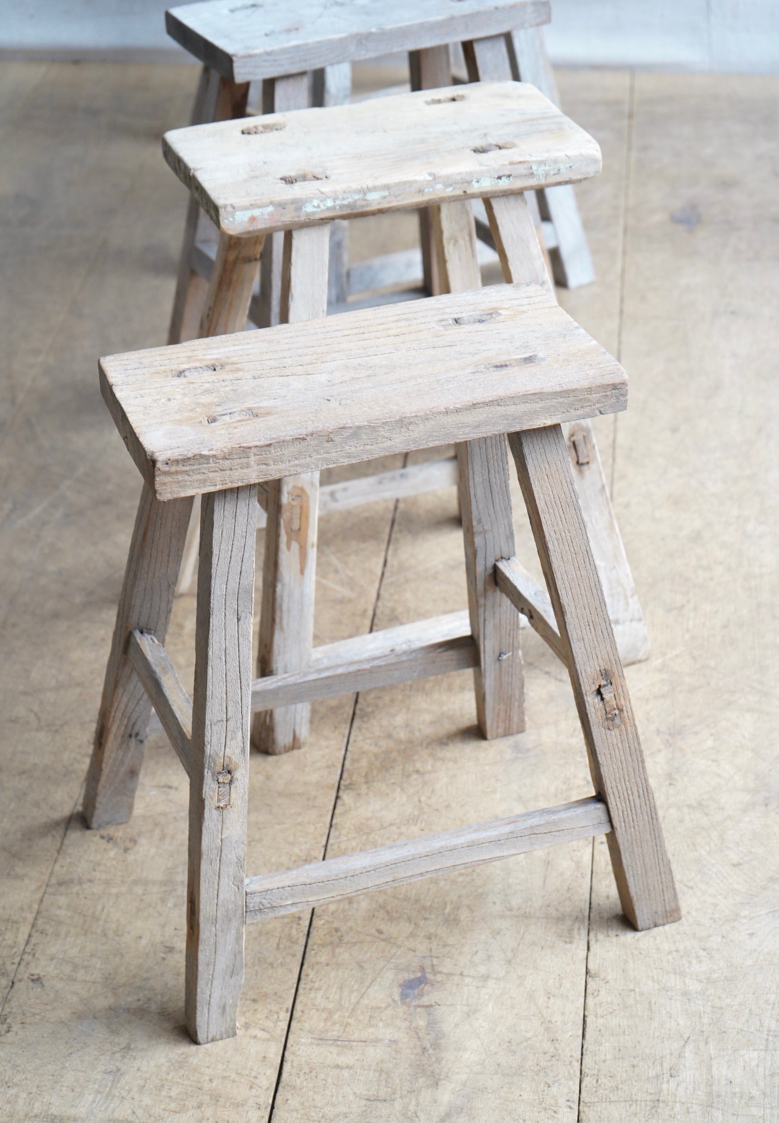 Chinese Elm Stools