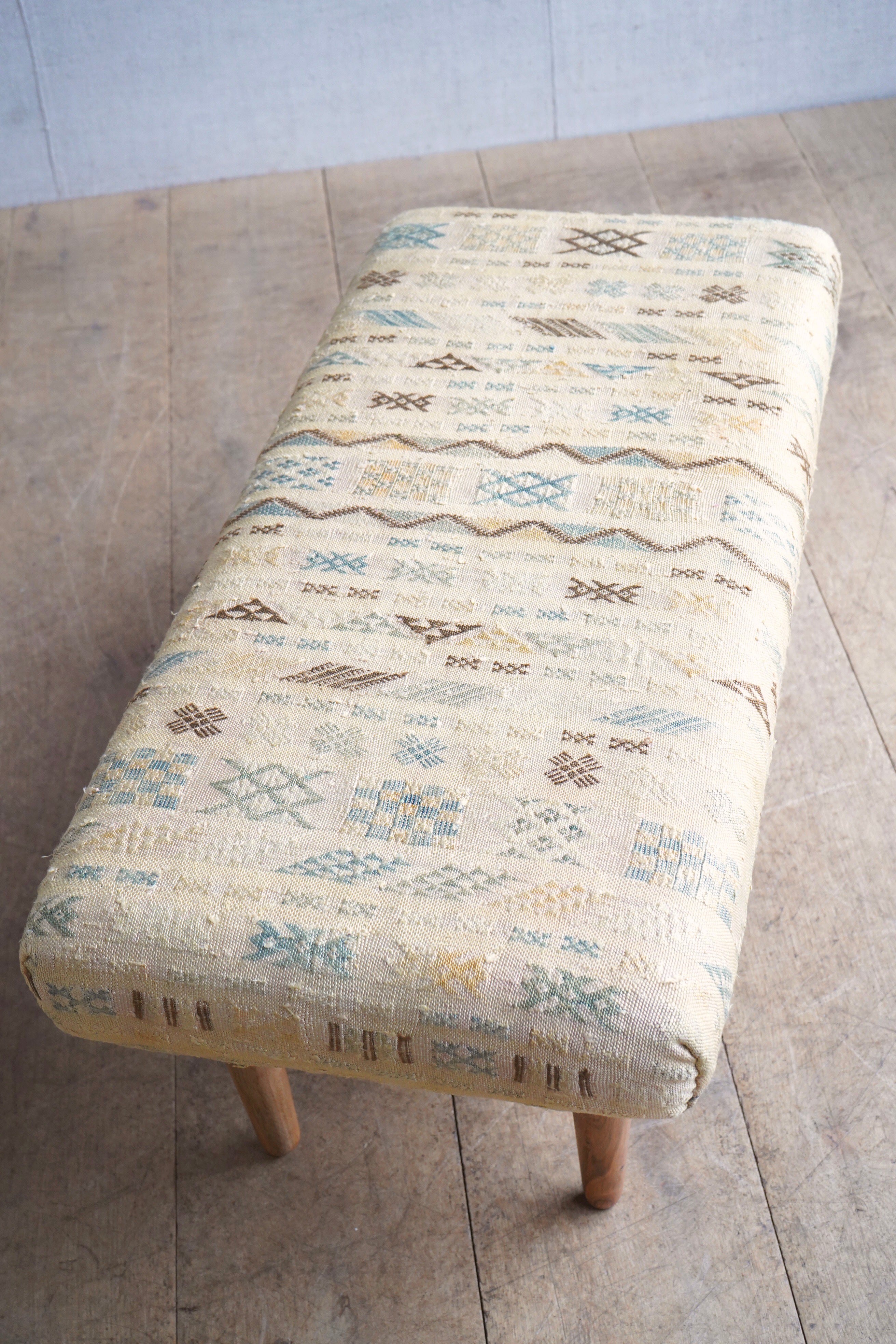 Cactus Silk Footstool