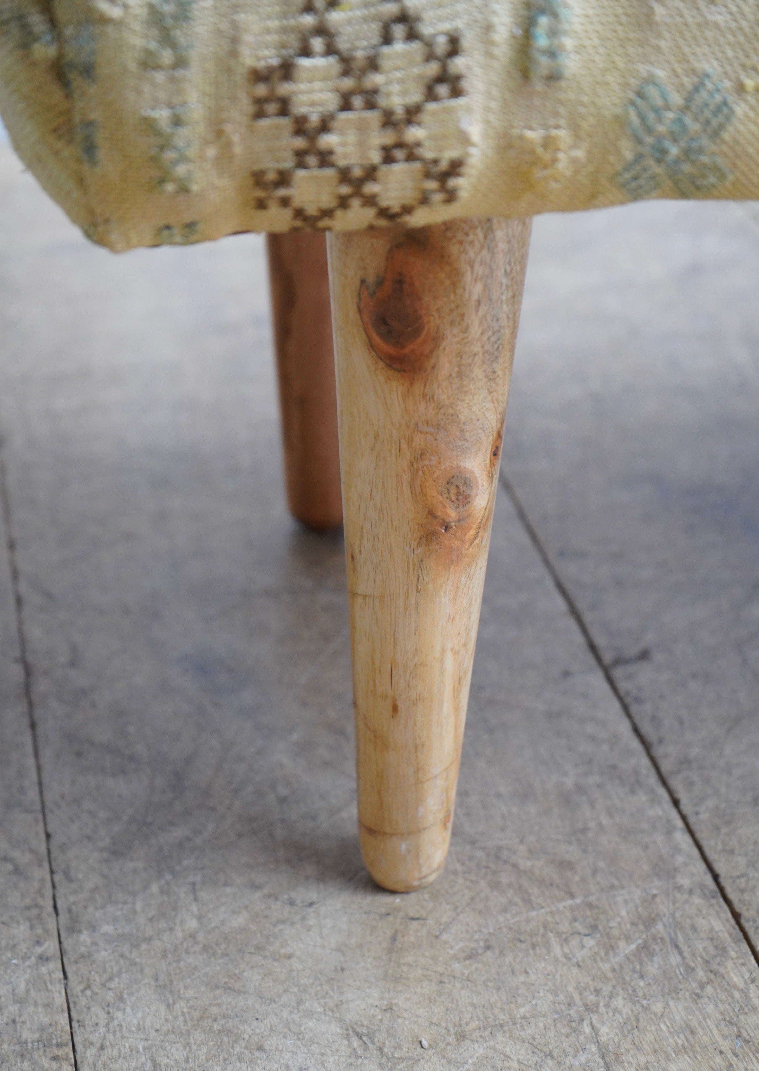 Cactus Silk Footstool