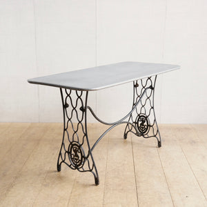 Zinc Top Table