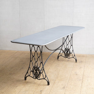 Zinc Top Table