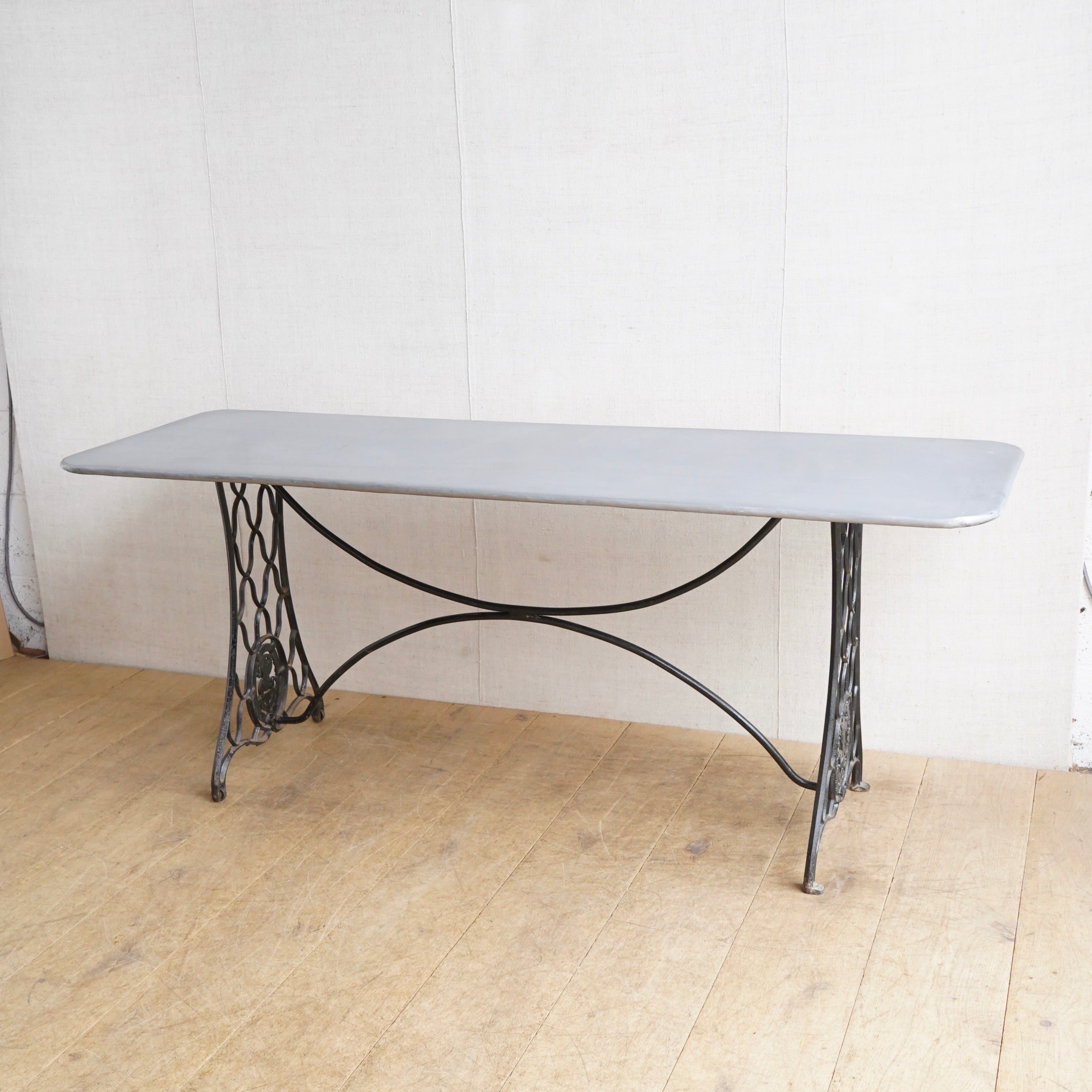 Zinc Top Table