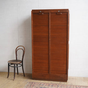 French Oak Double Tambour
