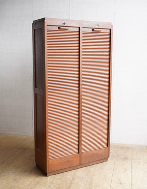 French Oak Double Tambour