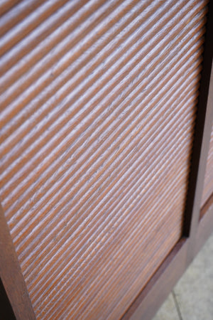 French Oak Double Tambour