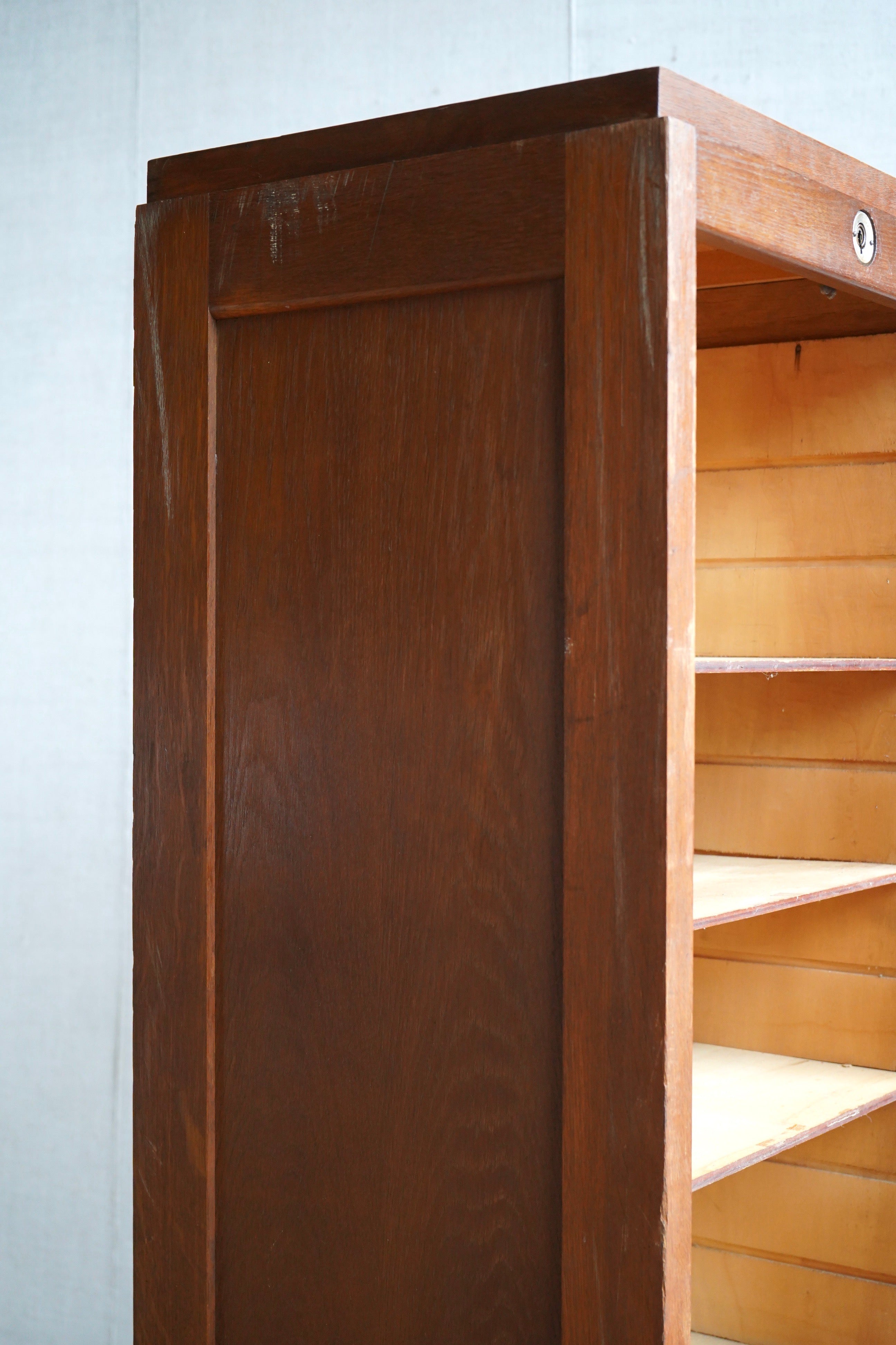 French Oak Double Tambour