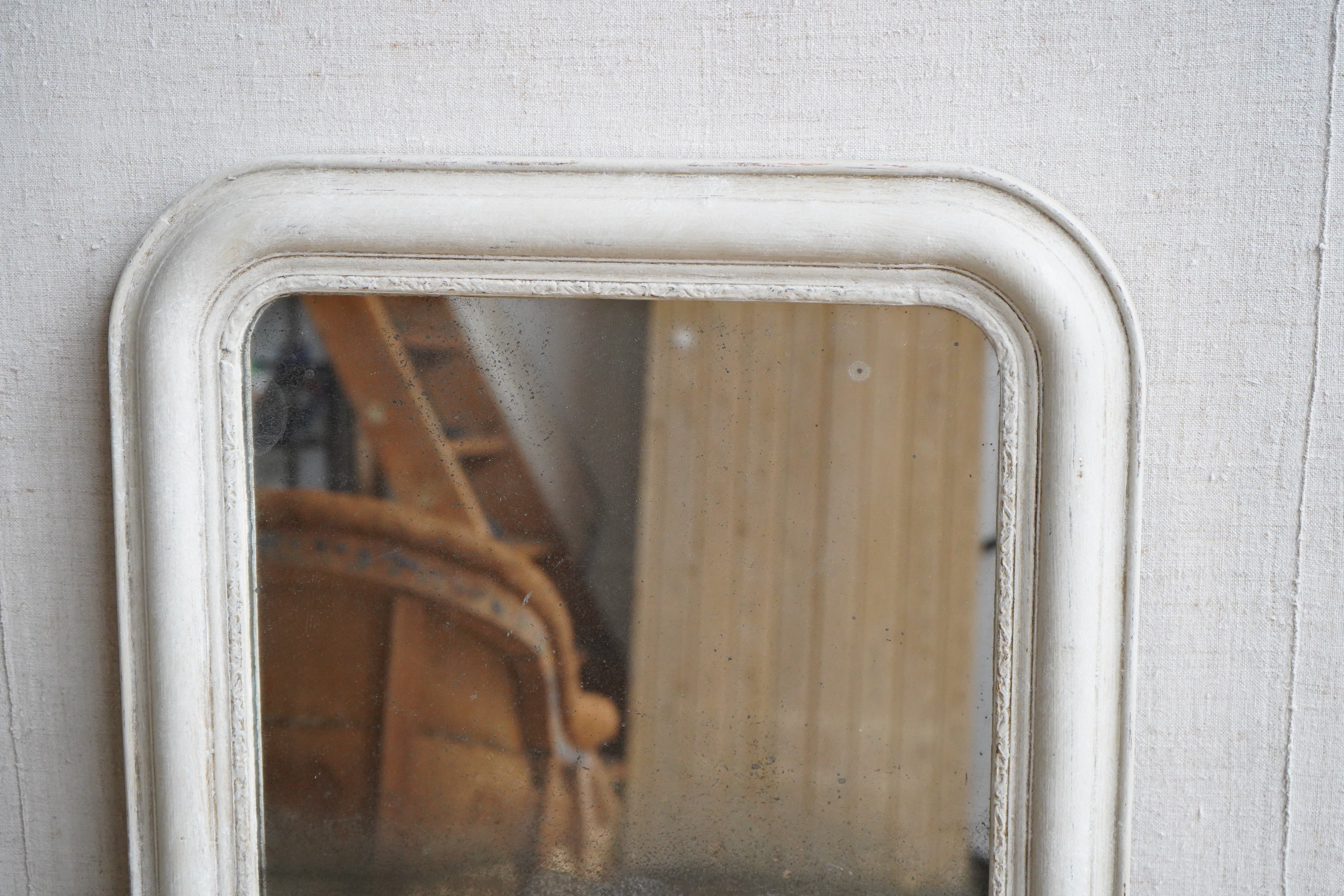French Painted Mirror