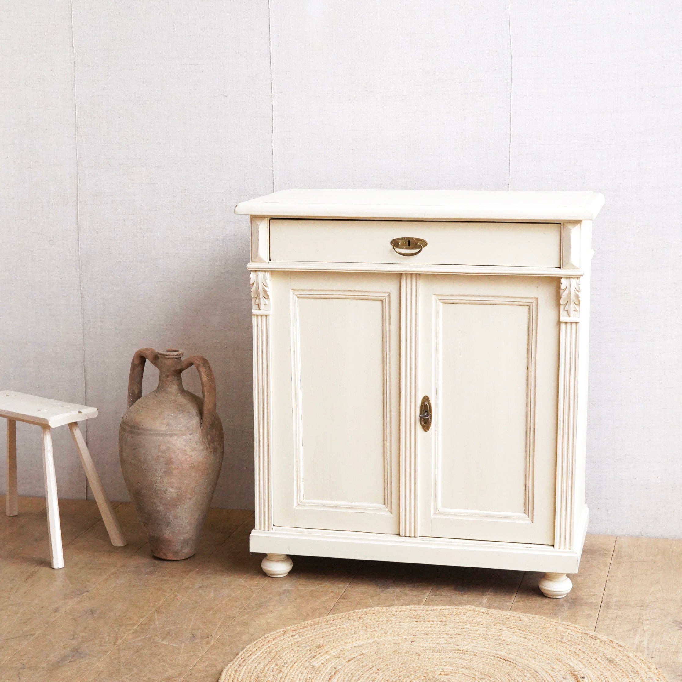 Hungarian Painted Cabinet