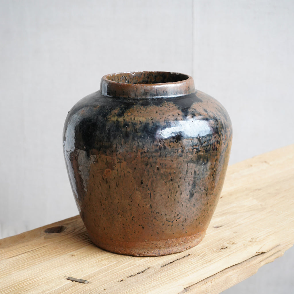 Glazed Asian Pot