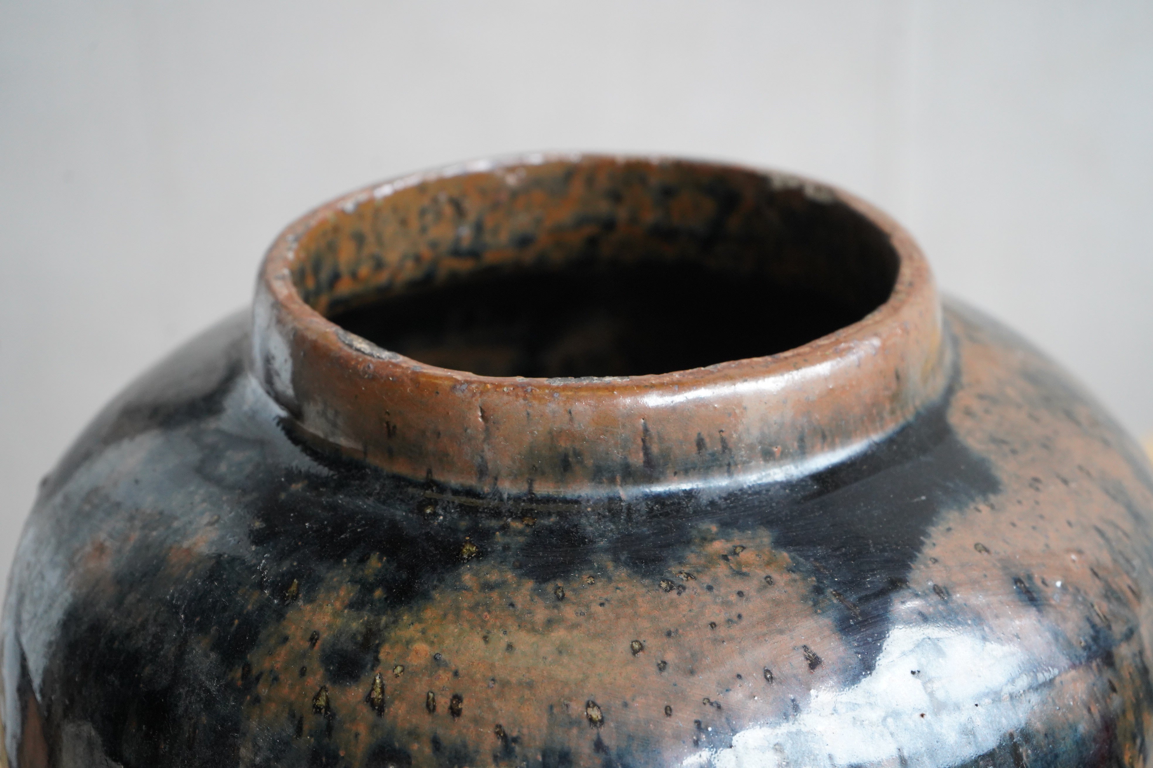 Glazed Asian Pot