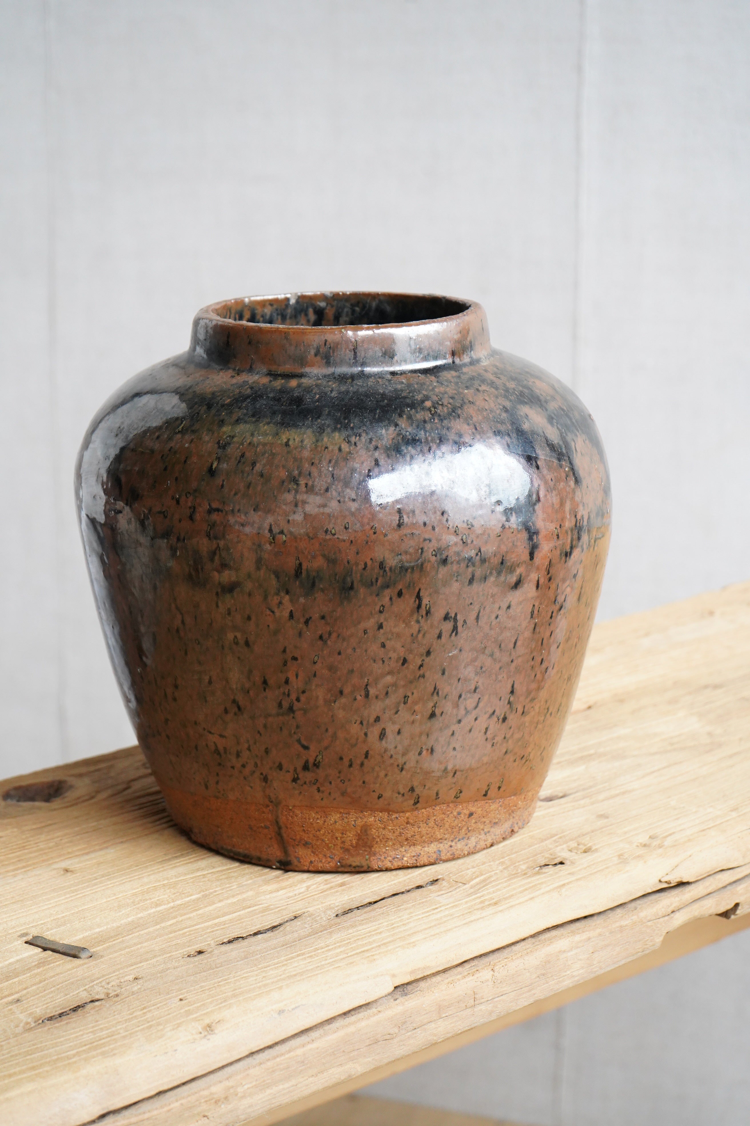 Glazed Asian Pot
