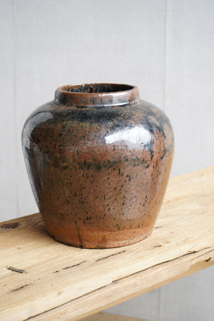 Glazed Asian Pot