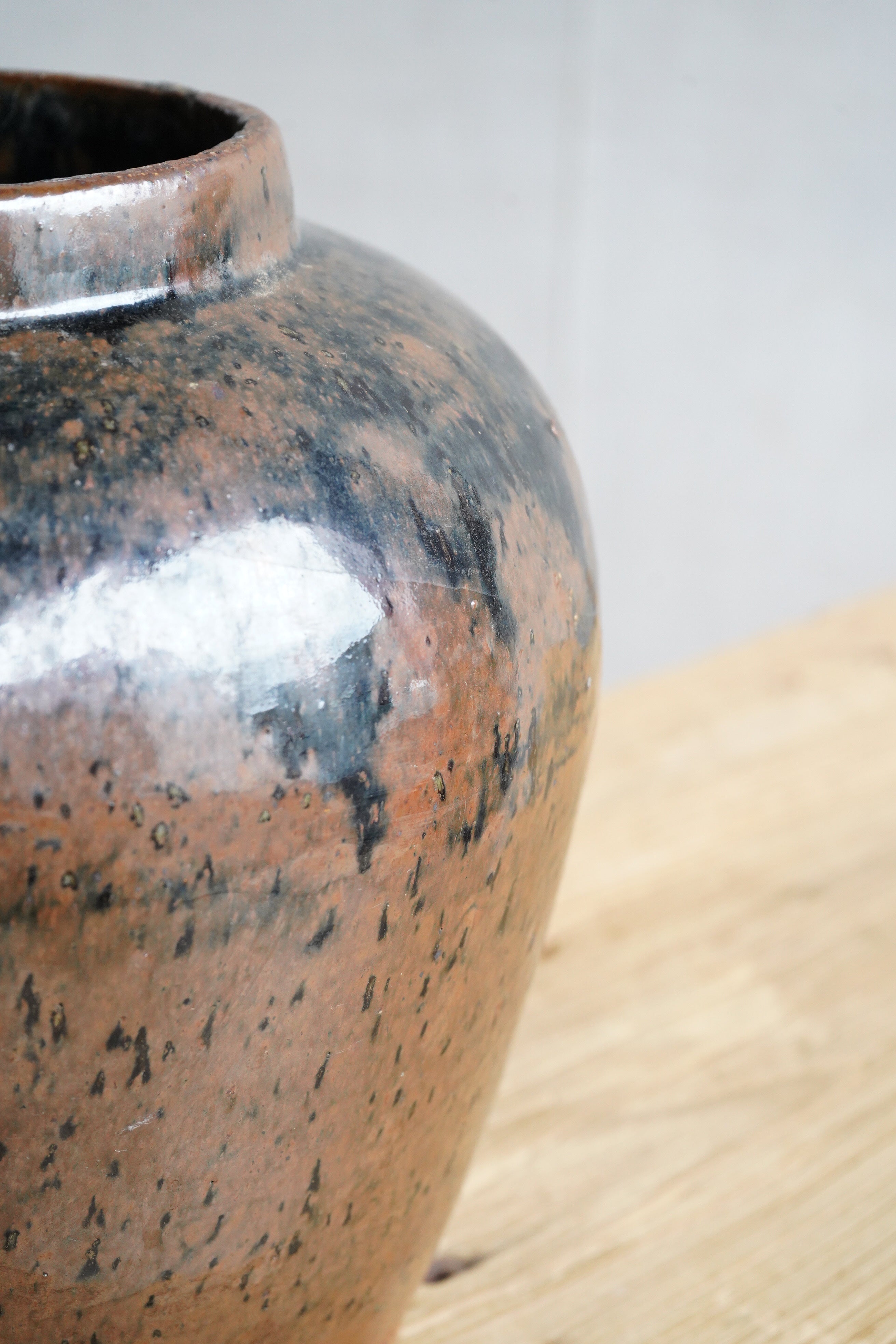 Glazed Asian Pot