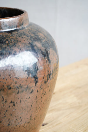 Glazed Asian Pot