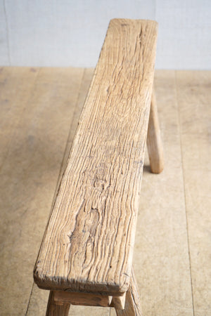 Traditional Chinese Elm Bench