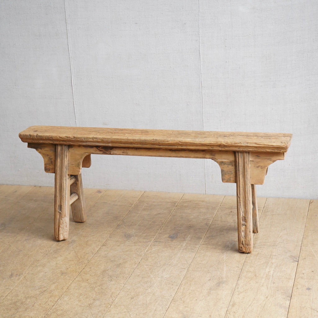 Traditional Chinese Elm Bench