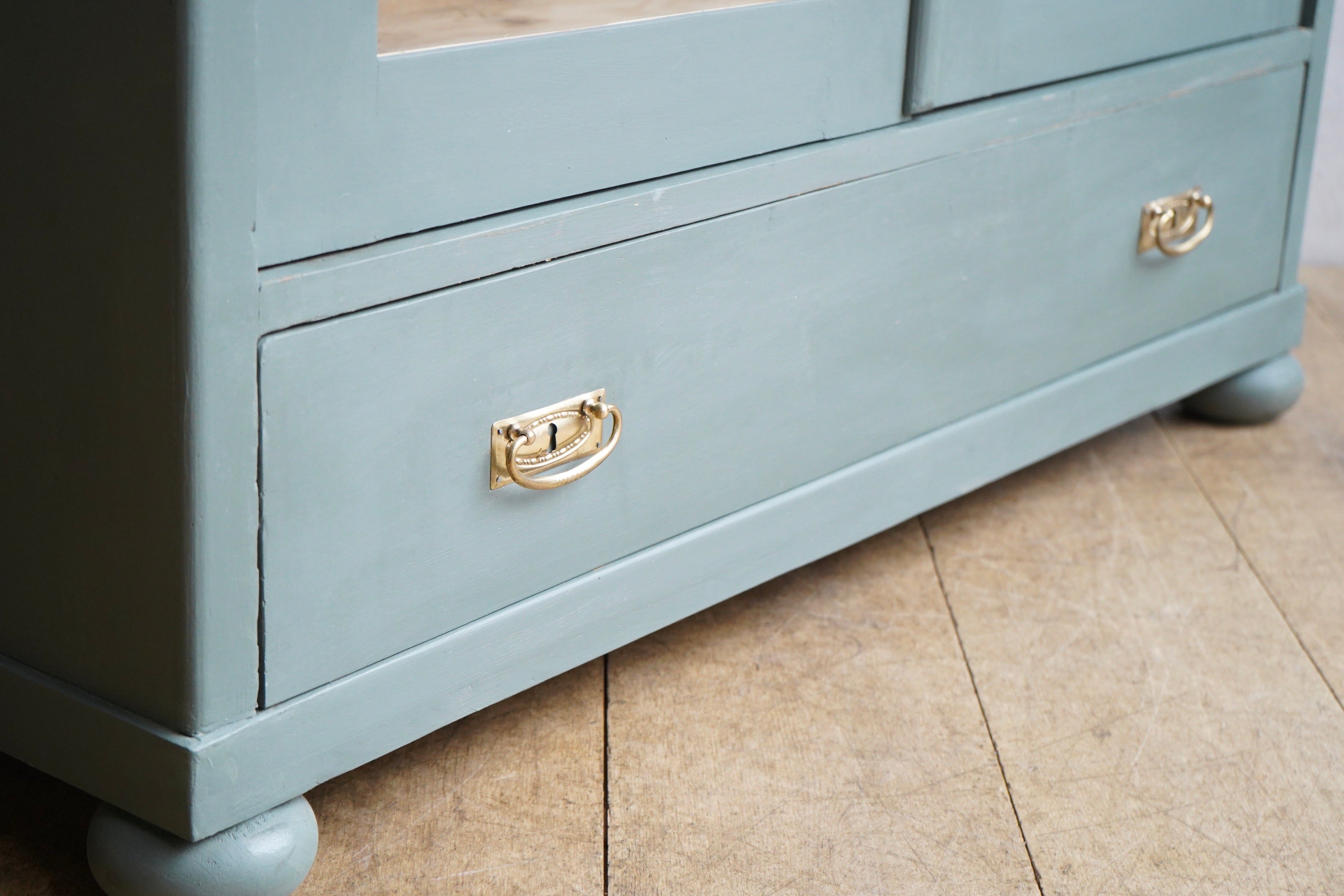 Blue Glazed Cabinet