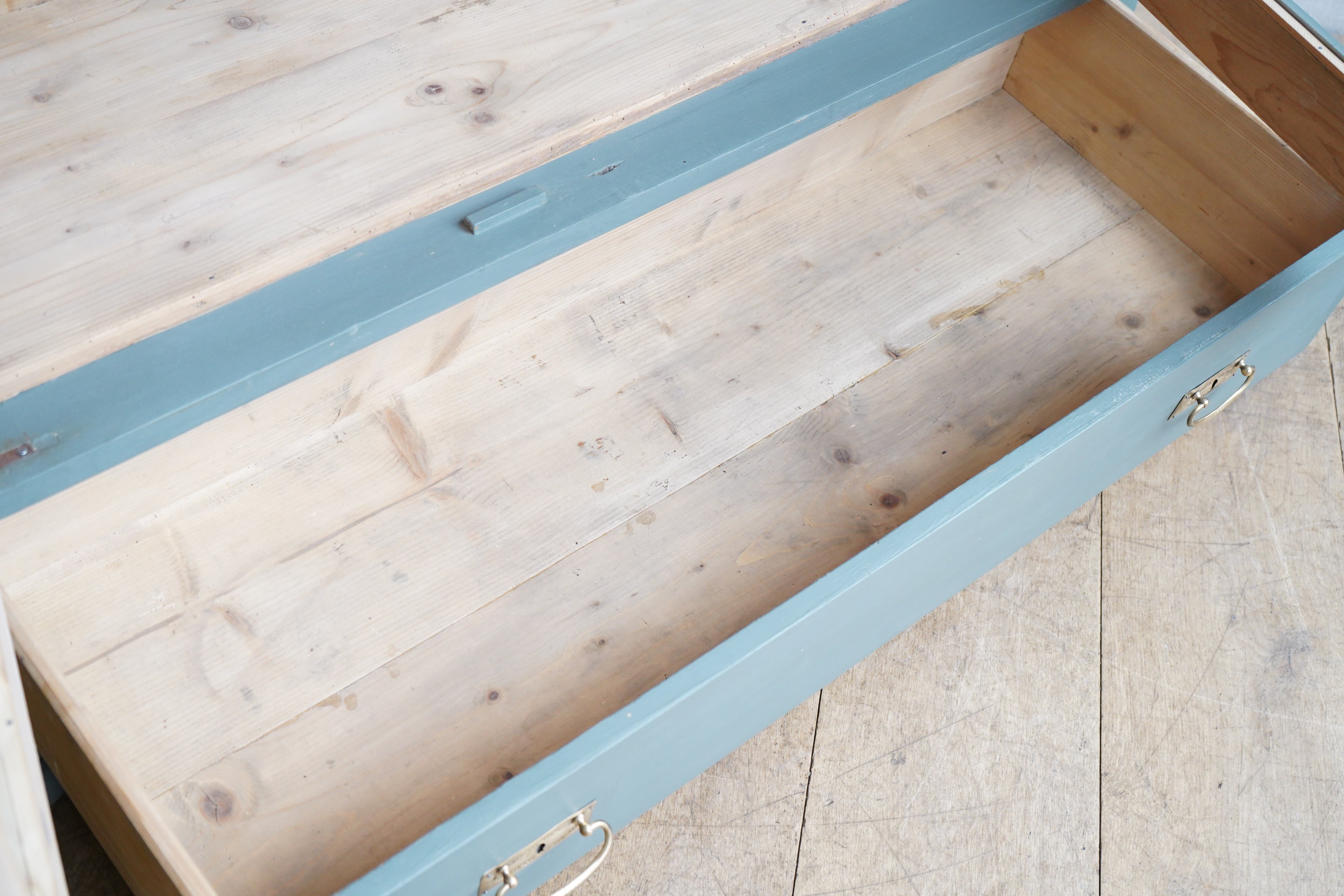 Blue Glazed Cabinet