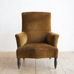 French Square Back Chair