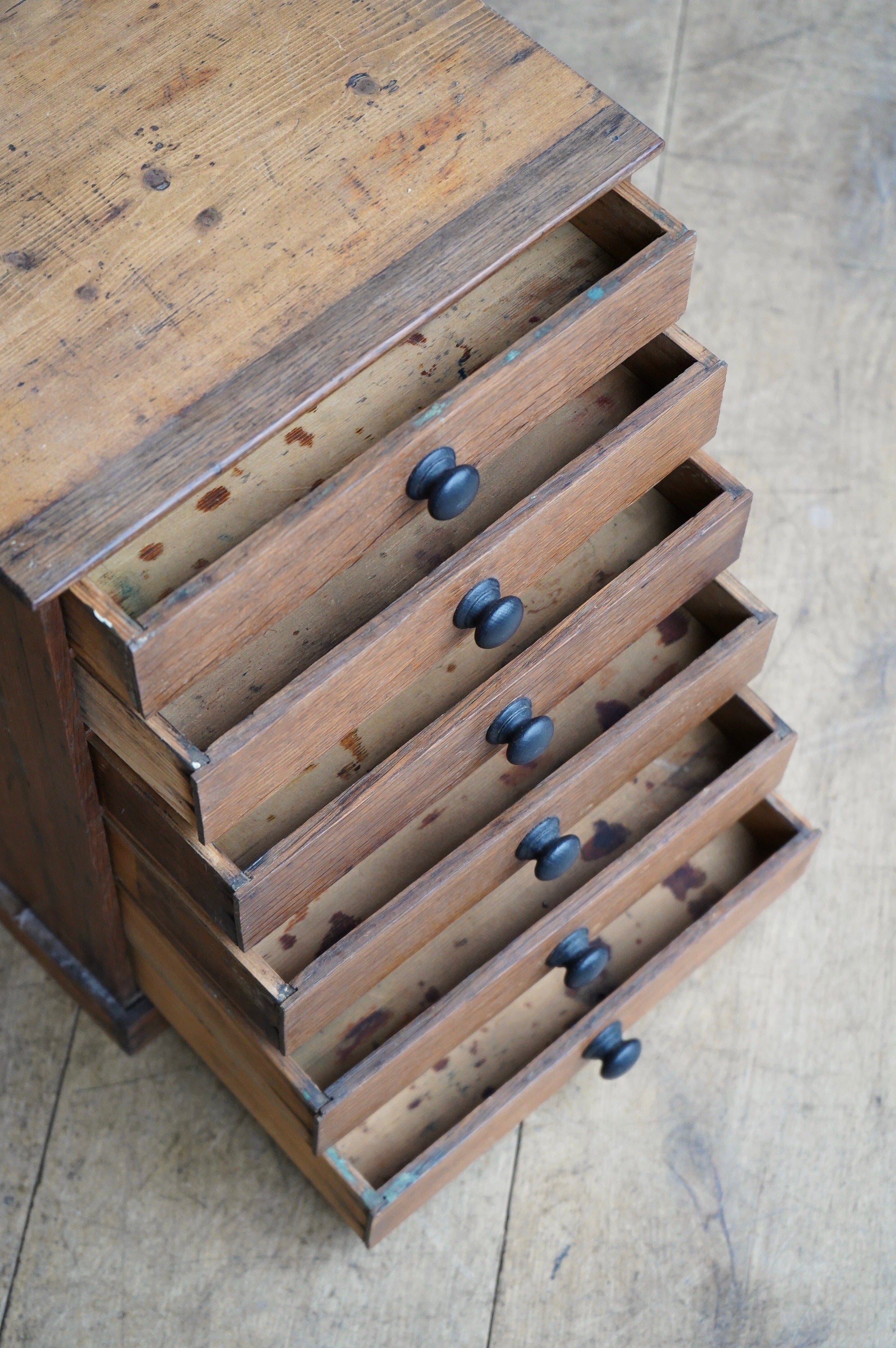 Small Bank of Drawers