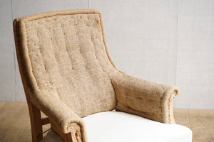 French Square Back Chair