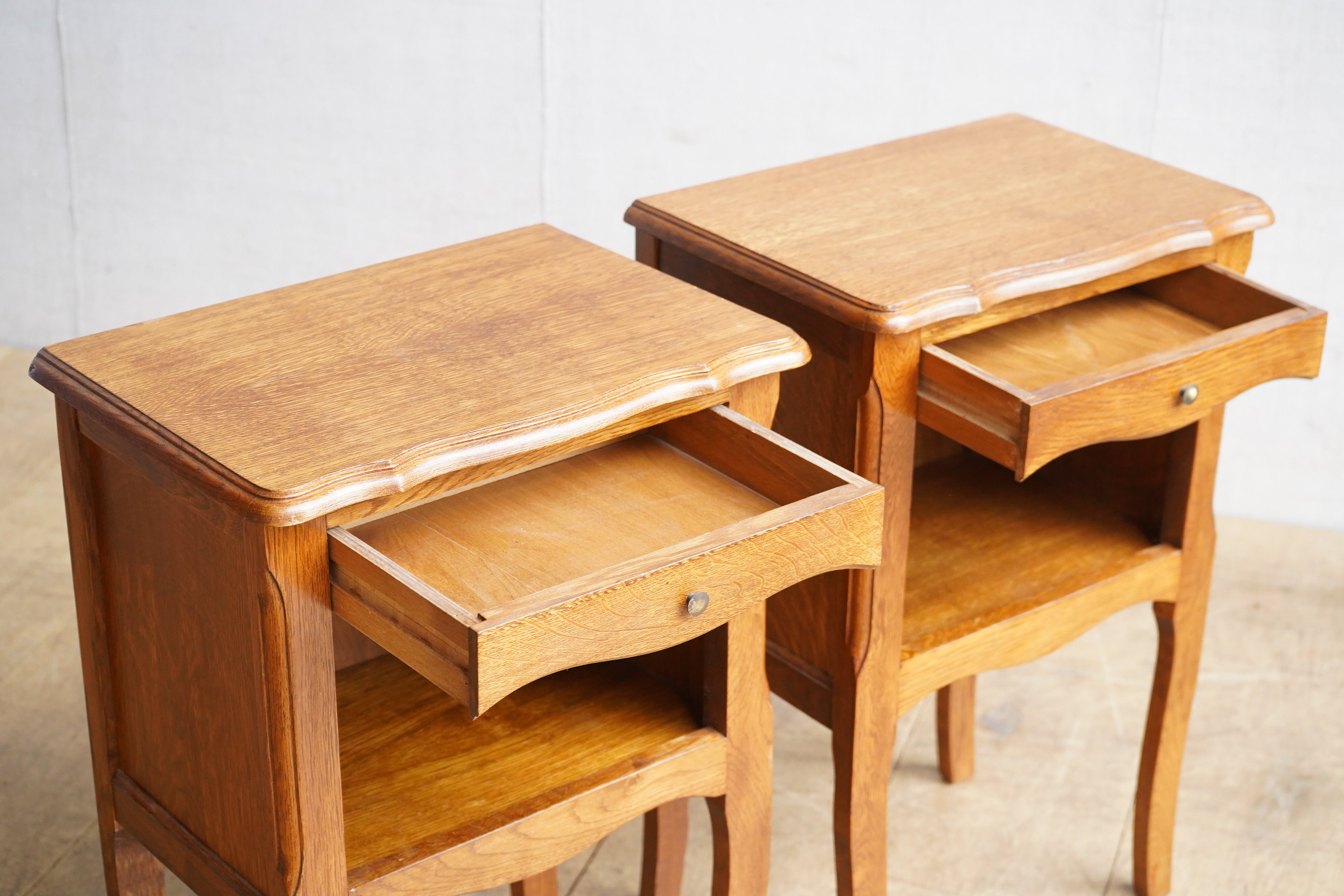 Pair of French Bedside Tables