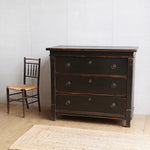 European Black Commode