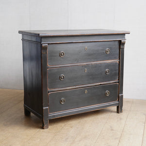 European Black Commode