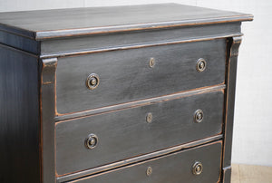 European Black Commode