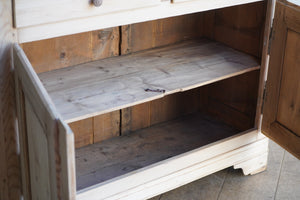 French Stripped Cabinet