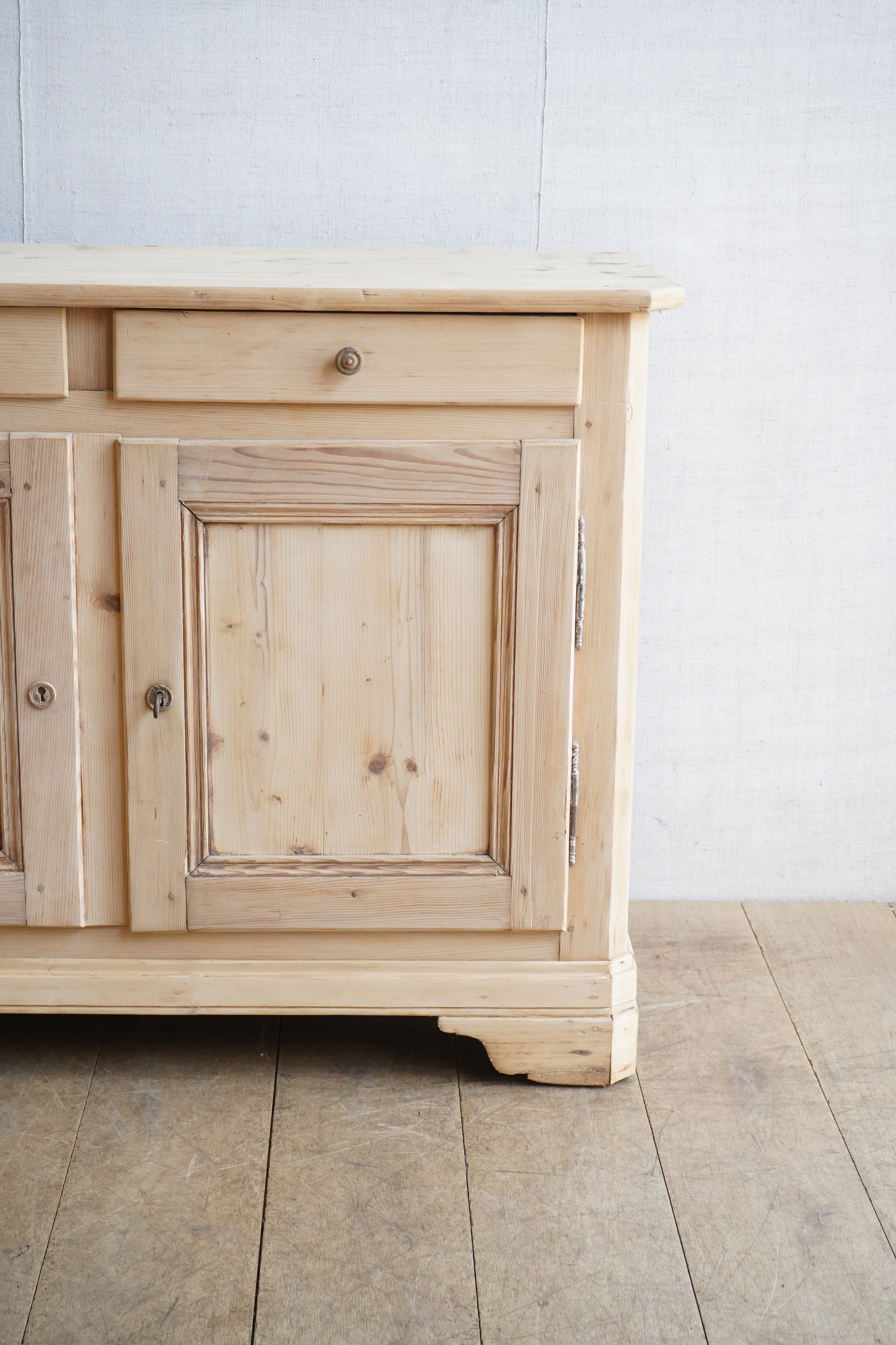 French Stripped Cabinet