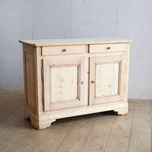 French Stripped Cabinet