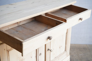 French Stripped Cabinet