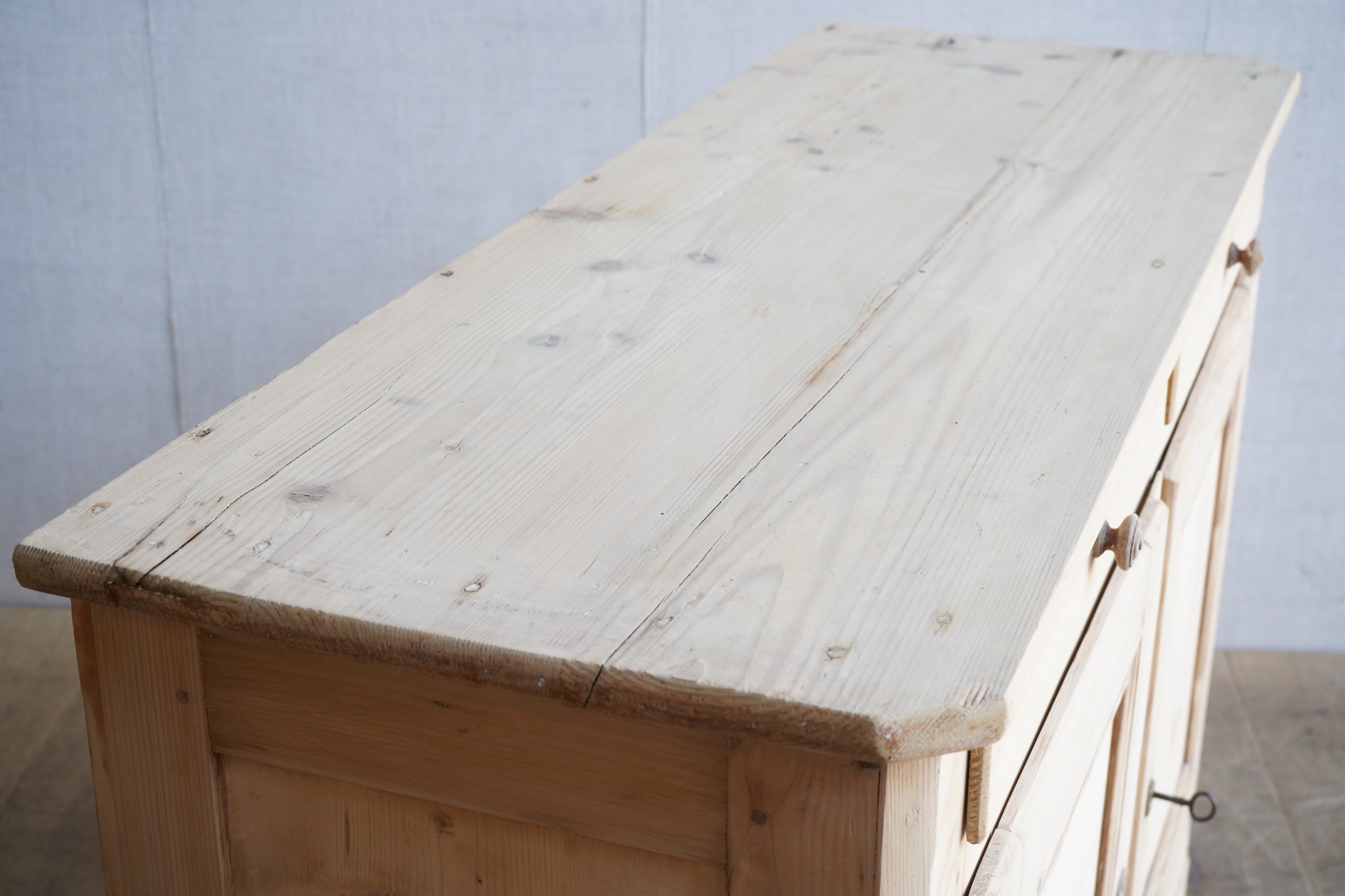French Stripped Cabinet