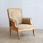 French Square Back Chair