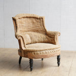 French Scrolled Armchair