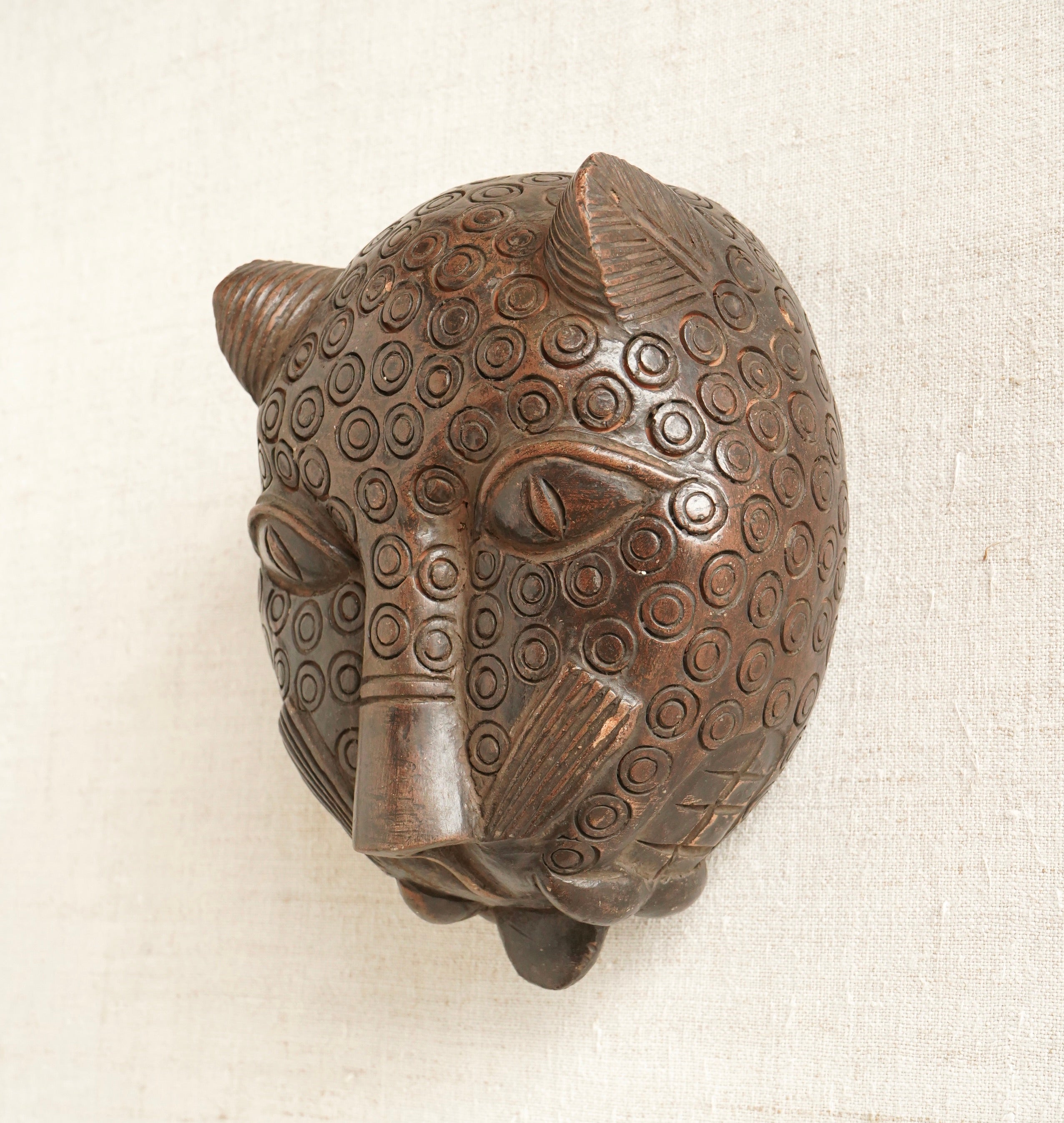 Benin Leopard Head