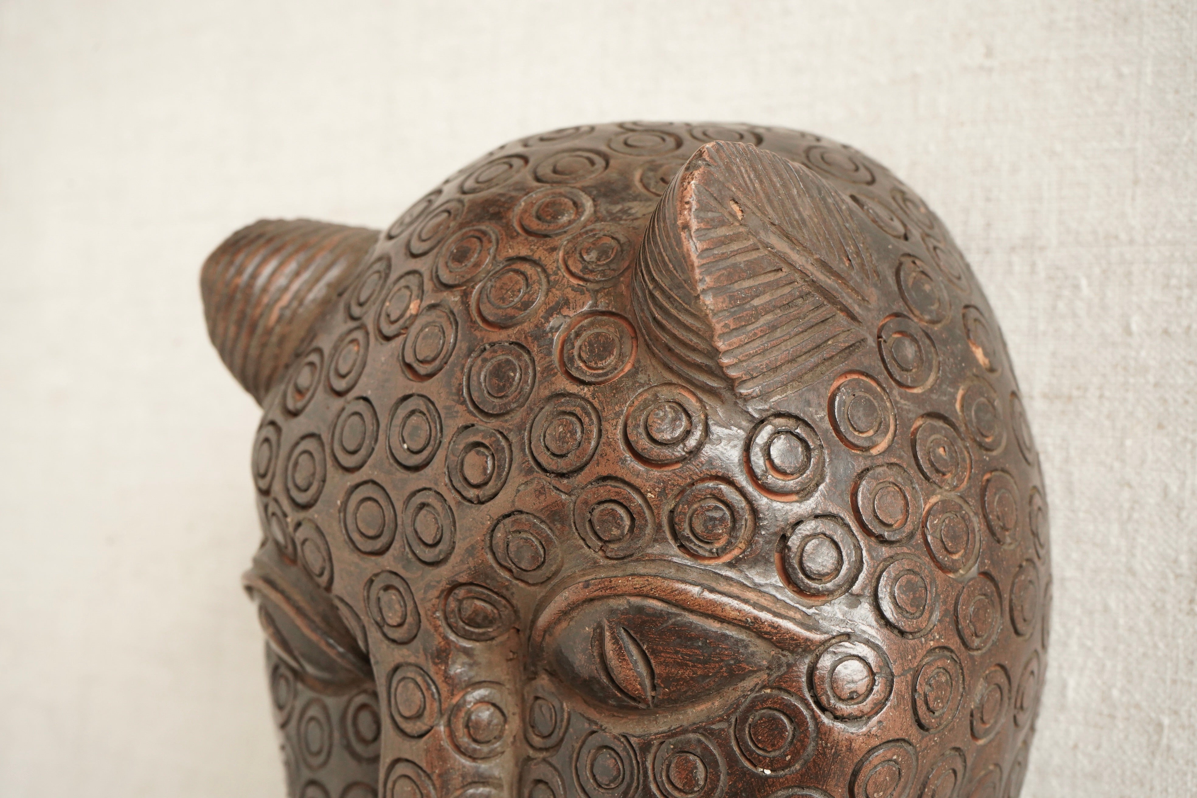 Benin Leopard Head