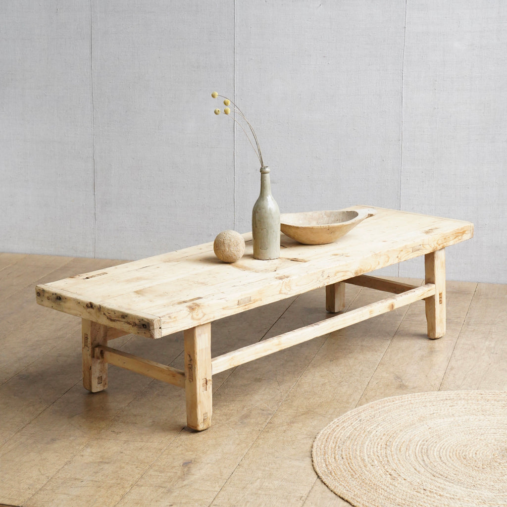 Large Elm Coffee Table