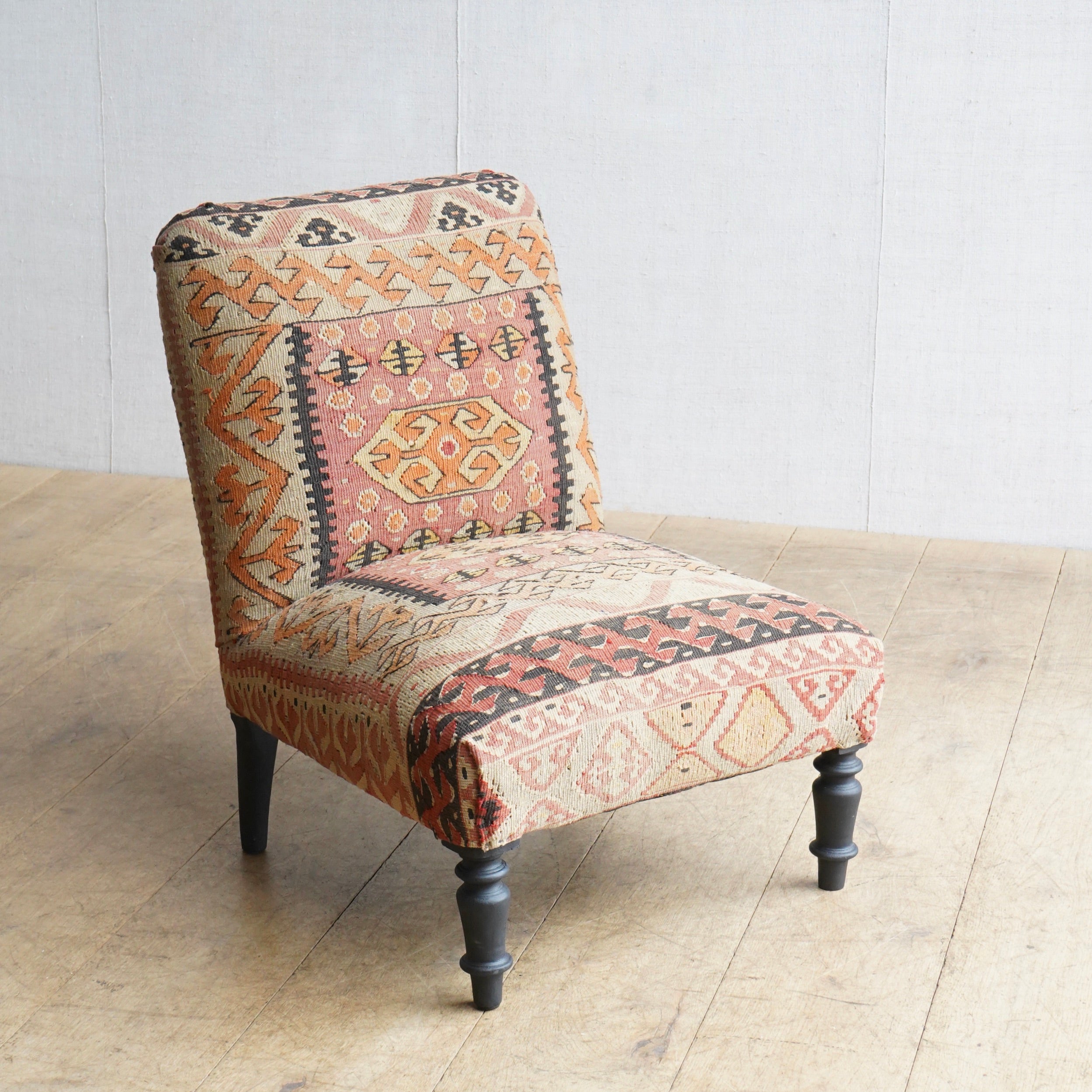 Kilim Slipper Chair