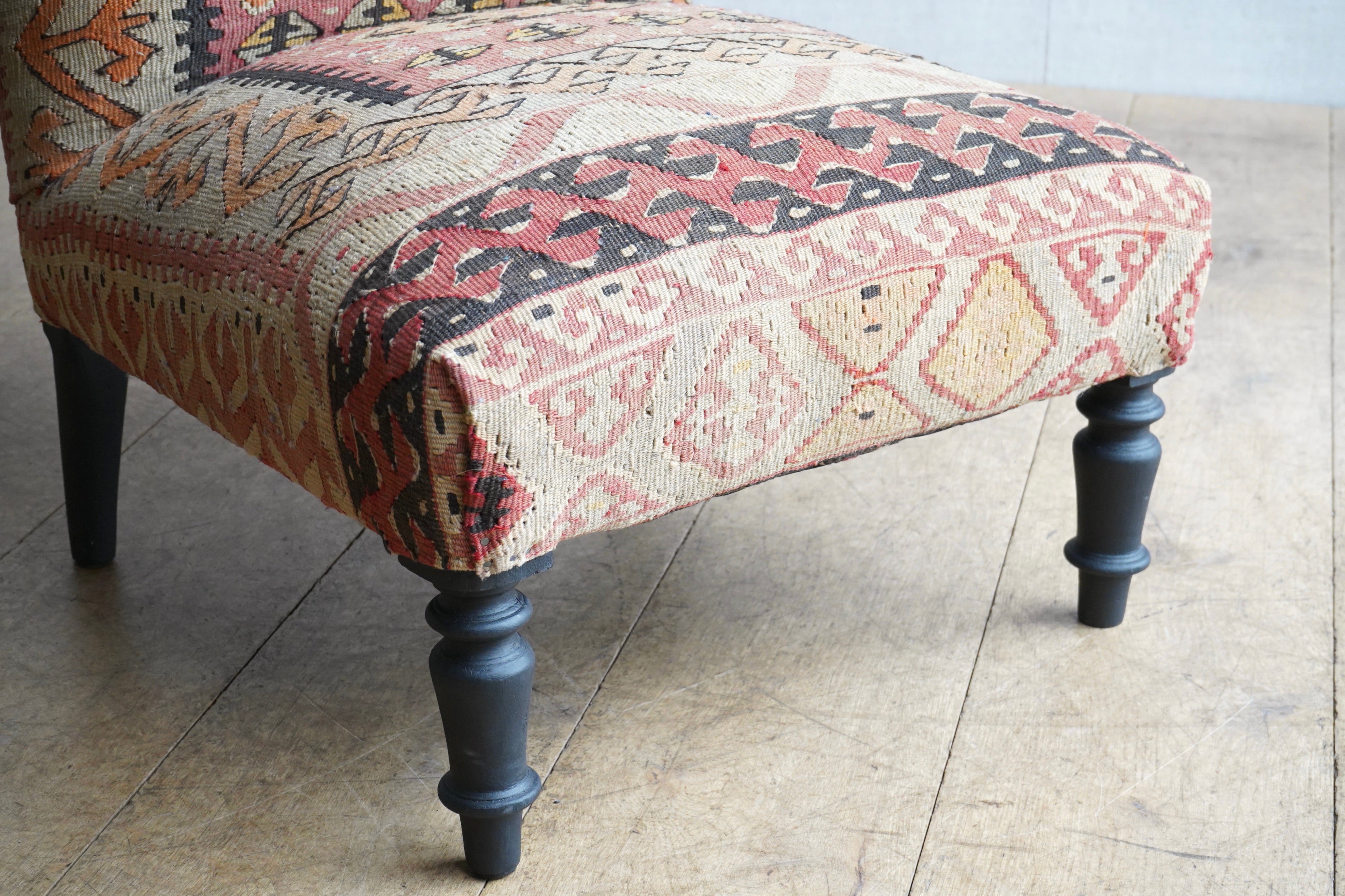 Kilim Slipper Chair