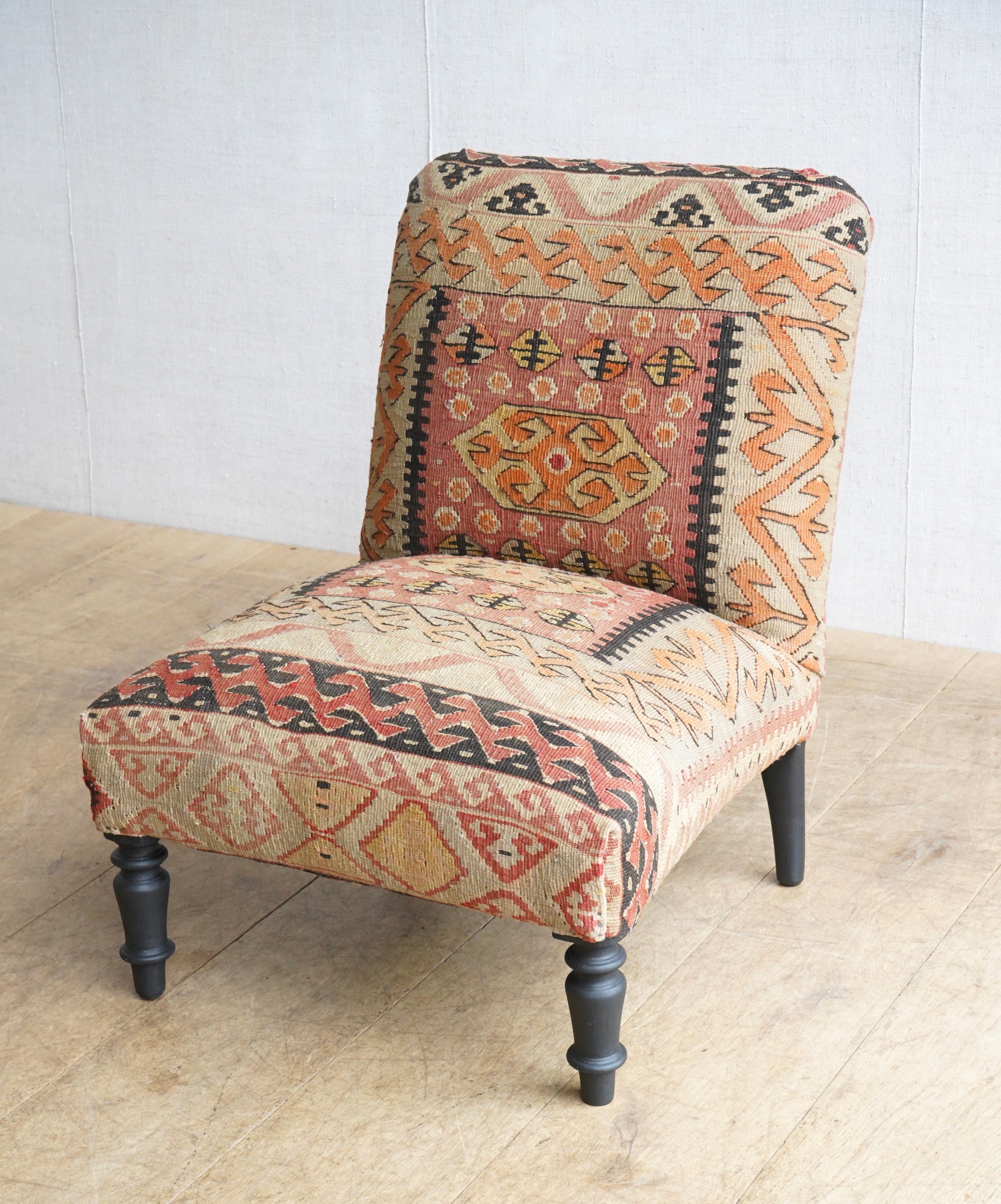 Kilim Slipper Chair