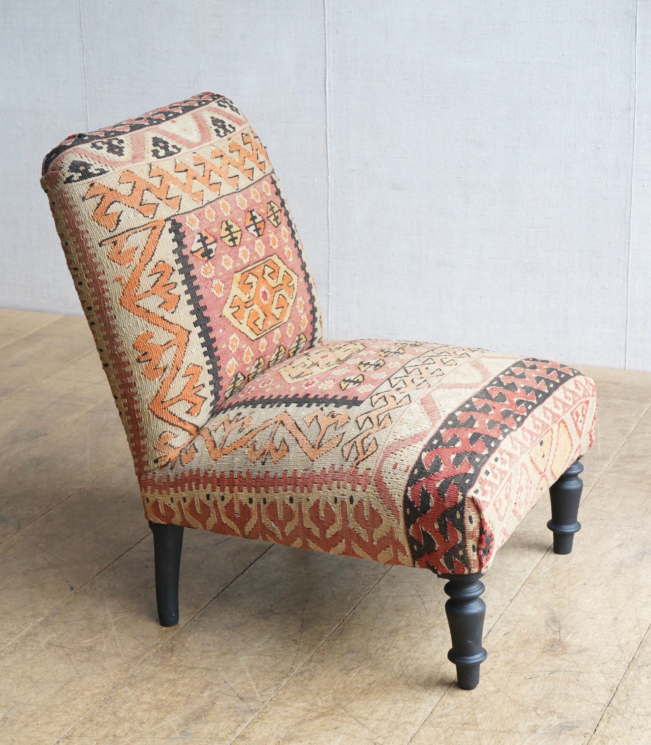 Kilim Slipper Chair
