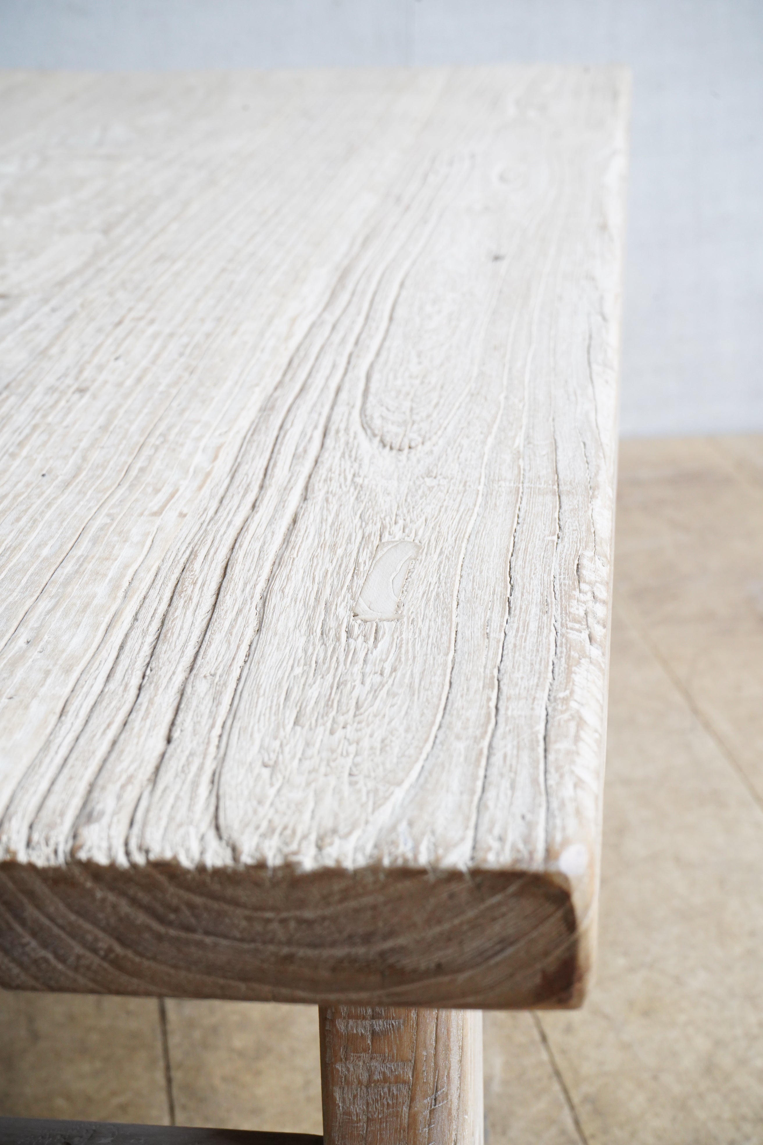 Large Elm Coffee Table