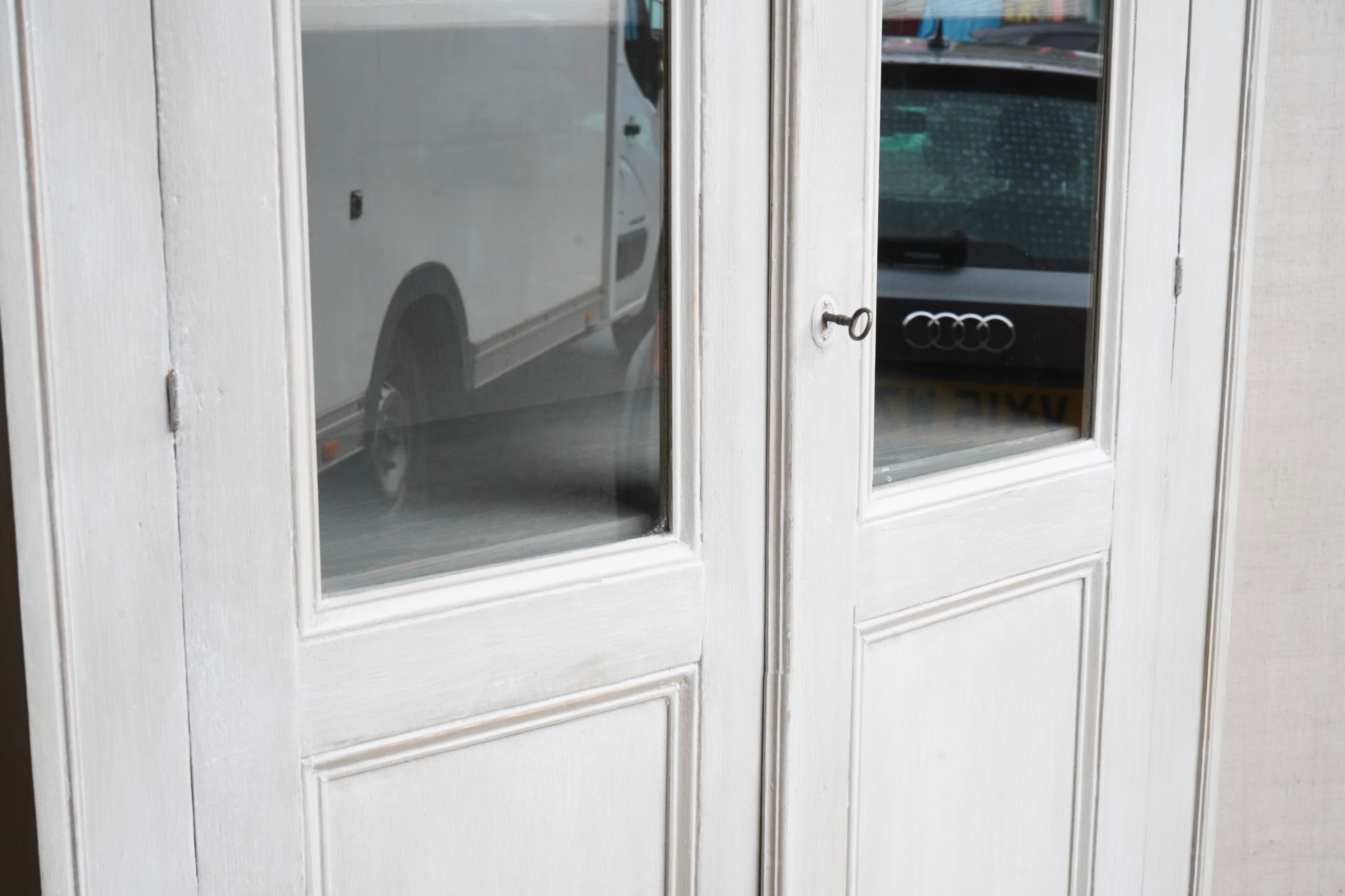 French 19c Glazed Cabinet