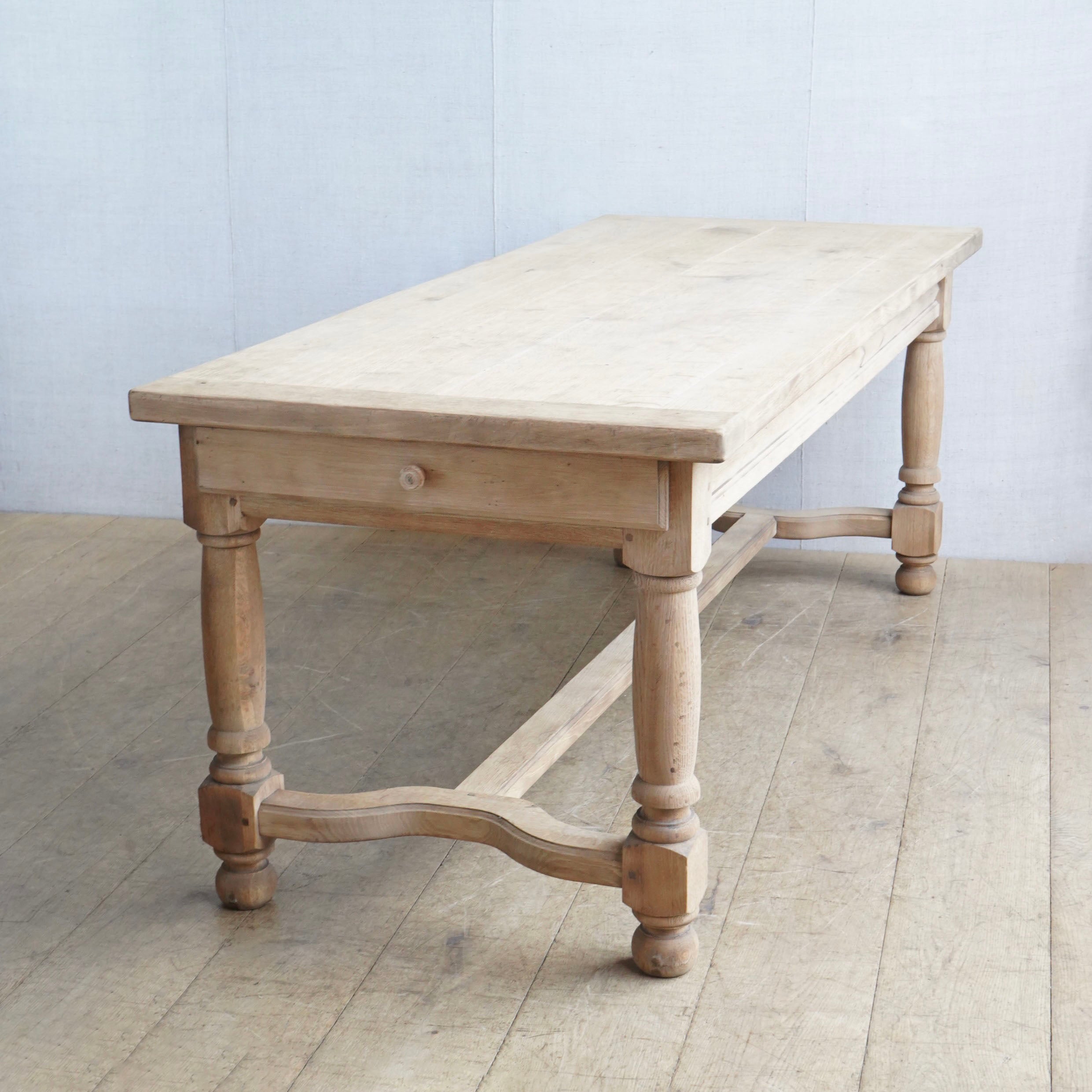 French Oak Dining Table
