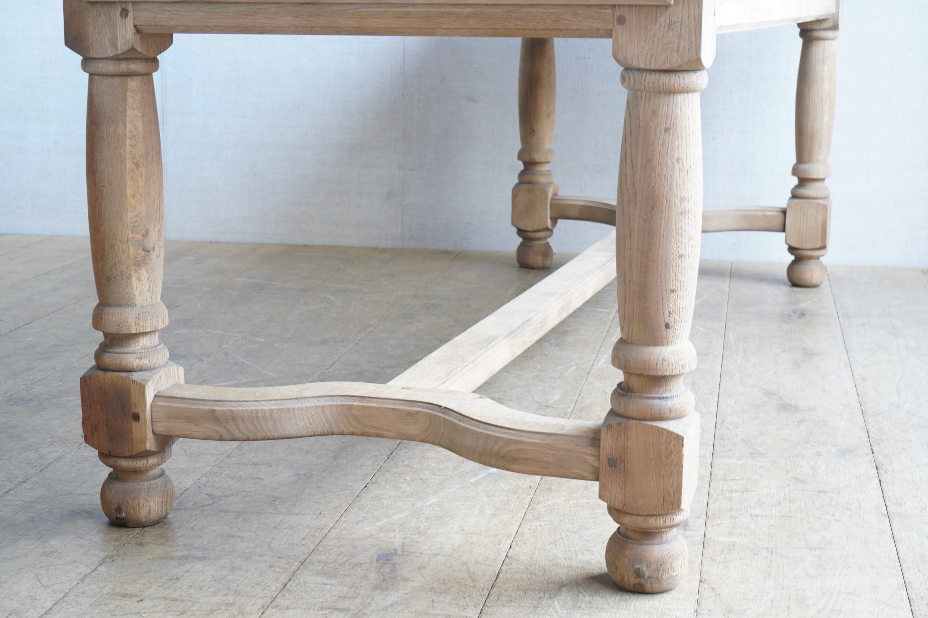 French Oak Dining Table